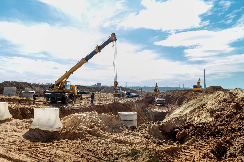 travaux public chantier
